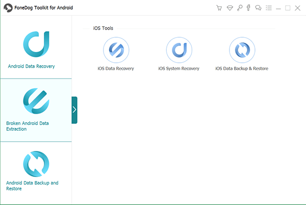 Wybierz Backup danych iOS