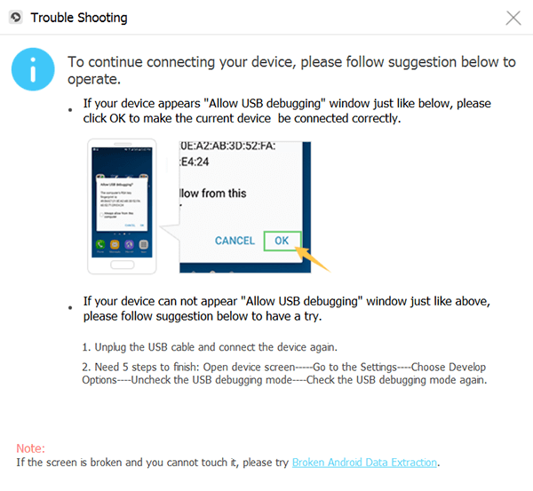 Enable USB Debugging on Samsung