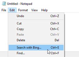 Bing Search