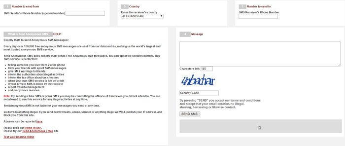 sendanonymoussms-app