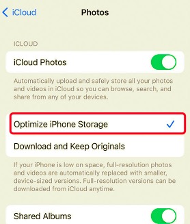 Dostęp do Zdjęć iCloud na iOS (iPhone'ach)