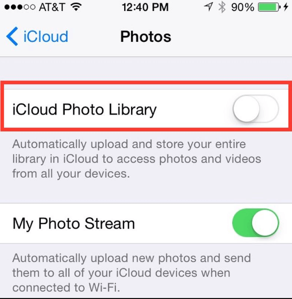Sprawdź swoją bibliotekę zdjęć iCloud, aby naprawić zdjęcia z mojej galerii, które zniknęły na iPhonie