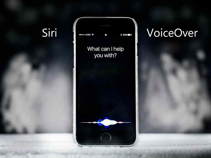 Użyj VoiceOver przez Siri, aby zaufać komputerowi na iPhonie z uszkodzonym ekranem