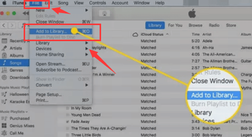 Przenieś muzykę z iPada do iTunes — otwórz iTunes i dodaj muzykę