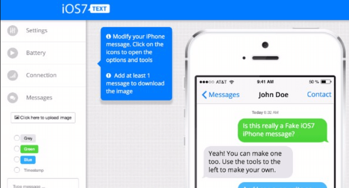 Twórz fałszywe wiadomości iMessages za pomocą tekstu w systemie iOS 7