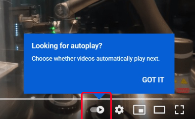 Autoodtwarzanie YouTube ciągle włącza aplikację mobilną