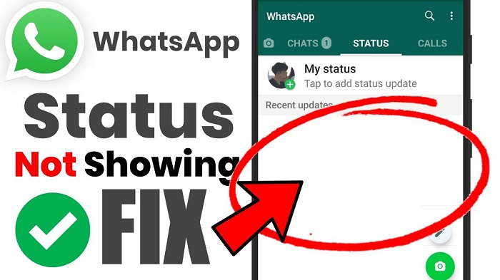 Status WhatsApp nie jest wyświetlany