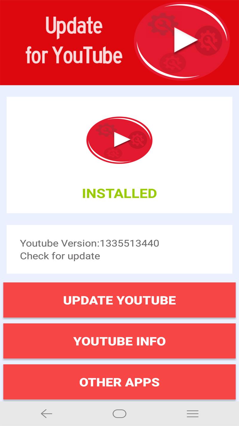 Zaktualizuj aplikację YouTube, aby rozwiązać problem Tylko YouTube Audio Brak wideo